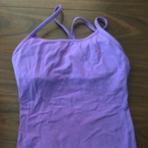Purple Power Y Tank Top